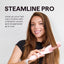 Steam Pro Steam Straightener Brush - With German Technology